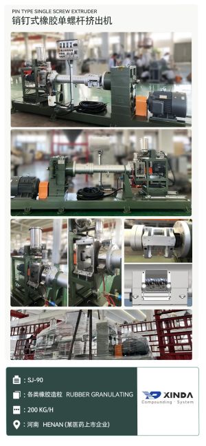 twin screw extruder for rubber