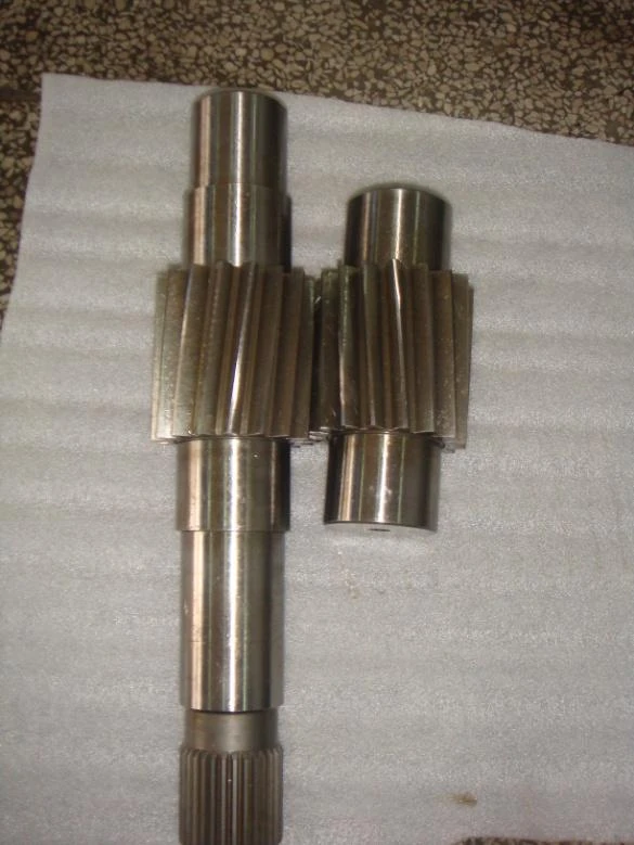 Gear shaft A-clockwise