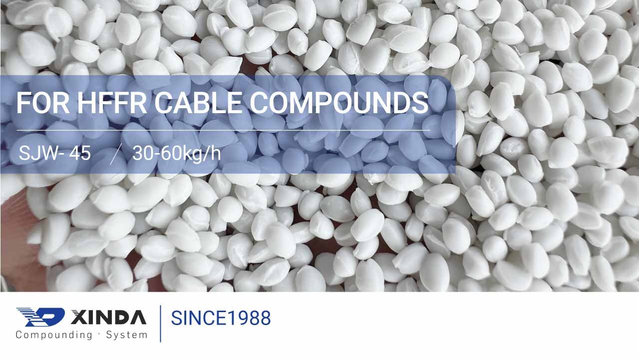 SJW-45 Co Kneader for HFFR Cable Compounds