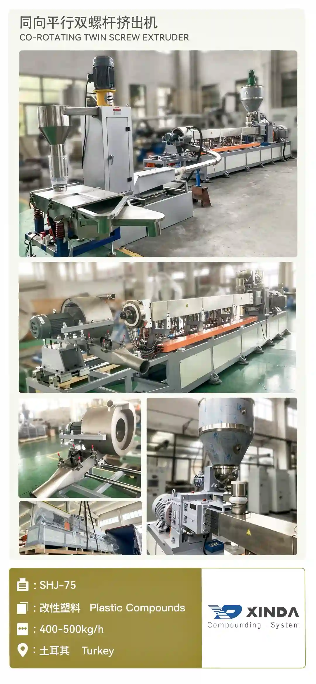 SHJ-75 土耳其 改性塑料
