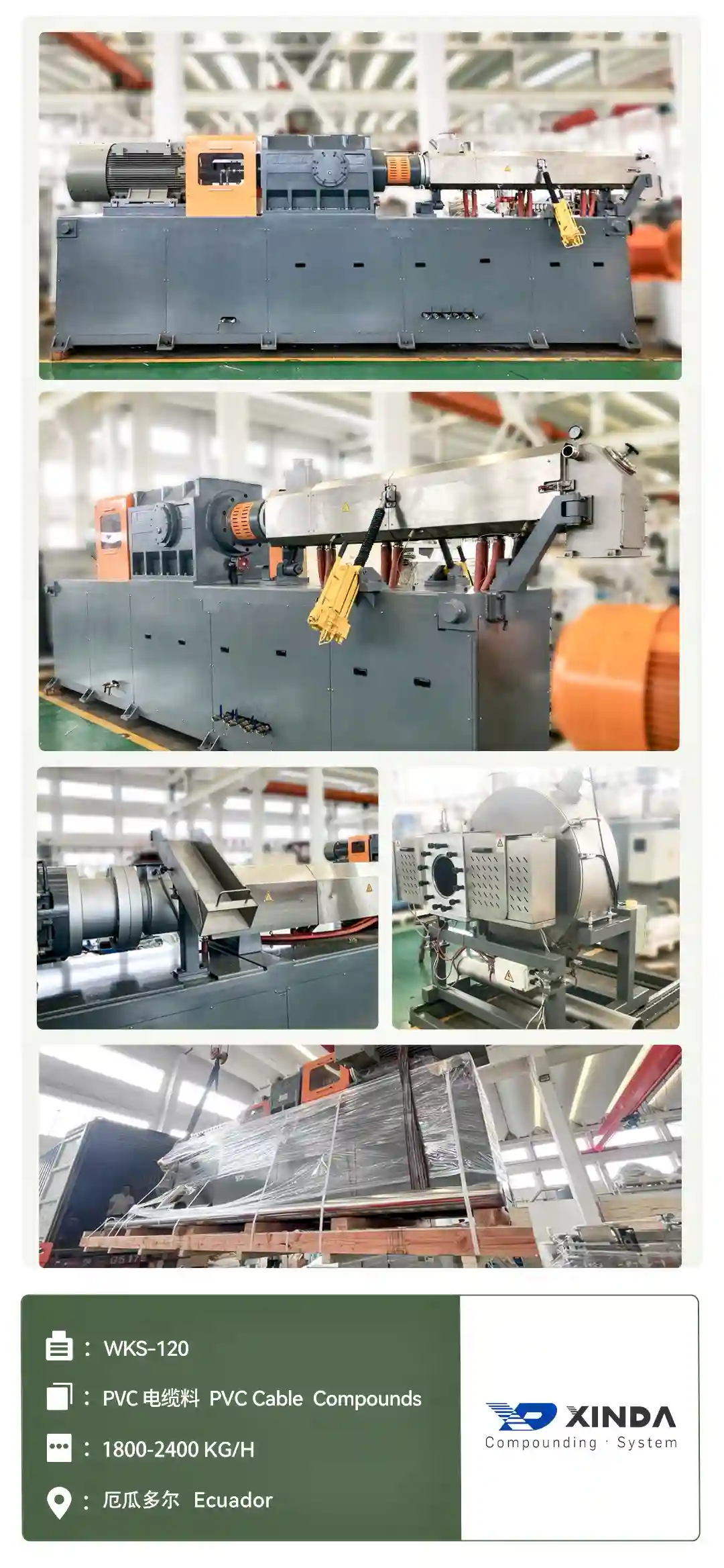 WKS-120 PVC电缆料 厄瓜多尔 2