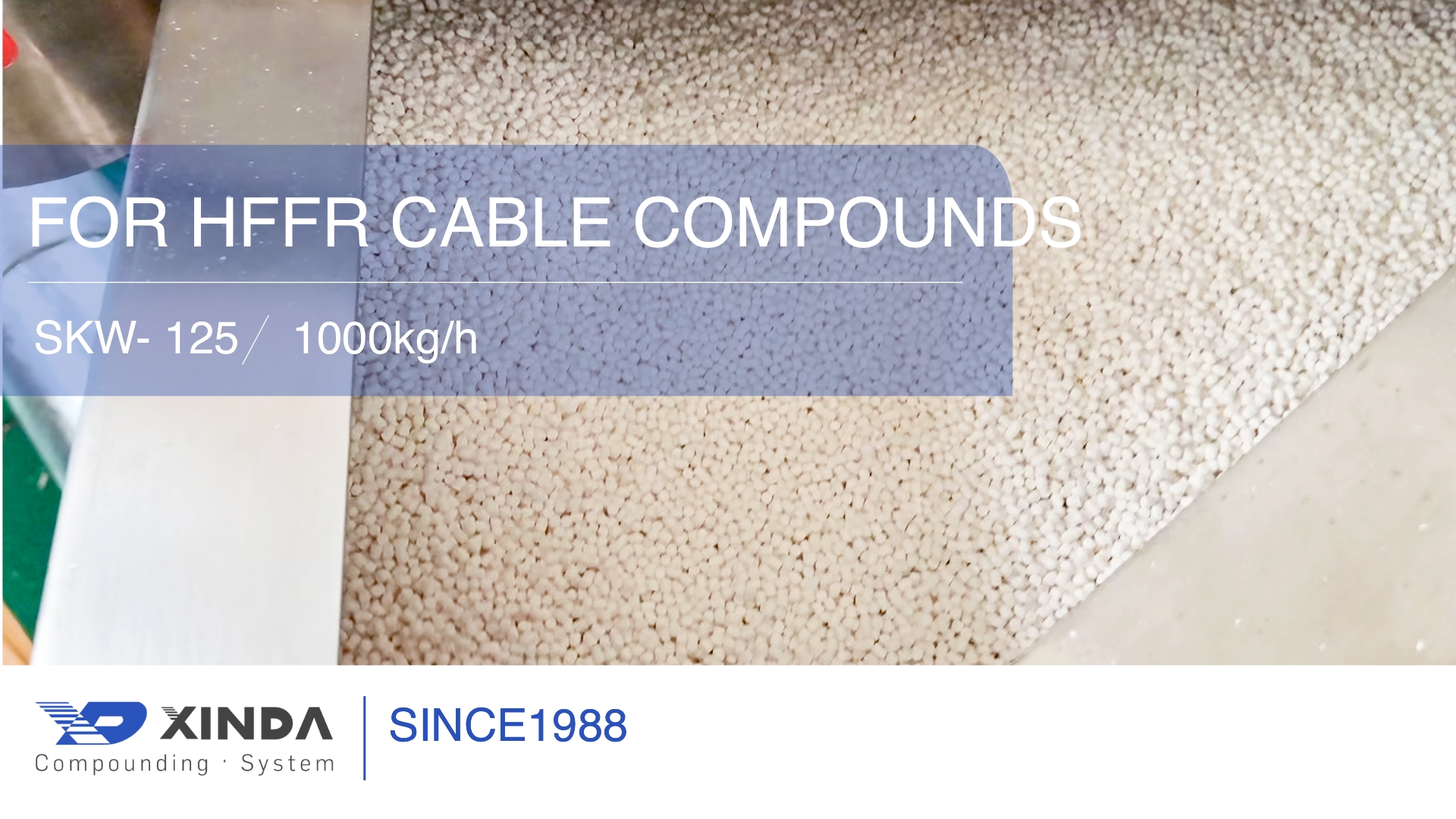 SKW-125 Co Kneader for HFFR Cable Compounds